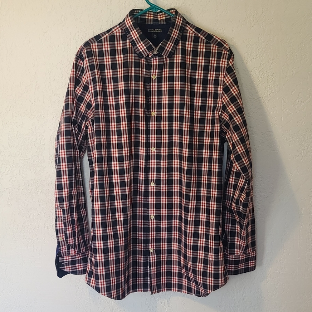 Banana Republic Size XL Slim Fit Button Up